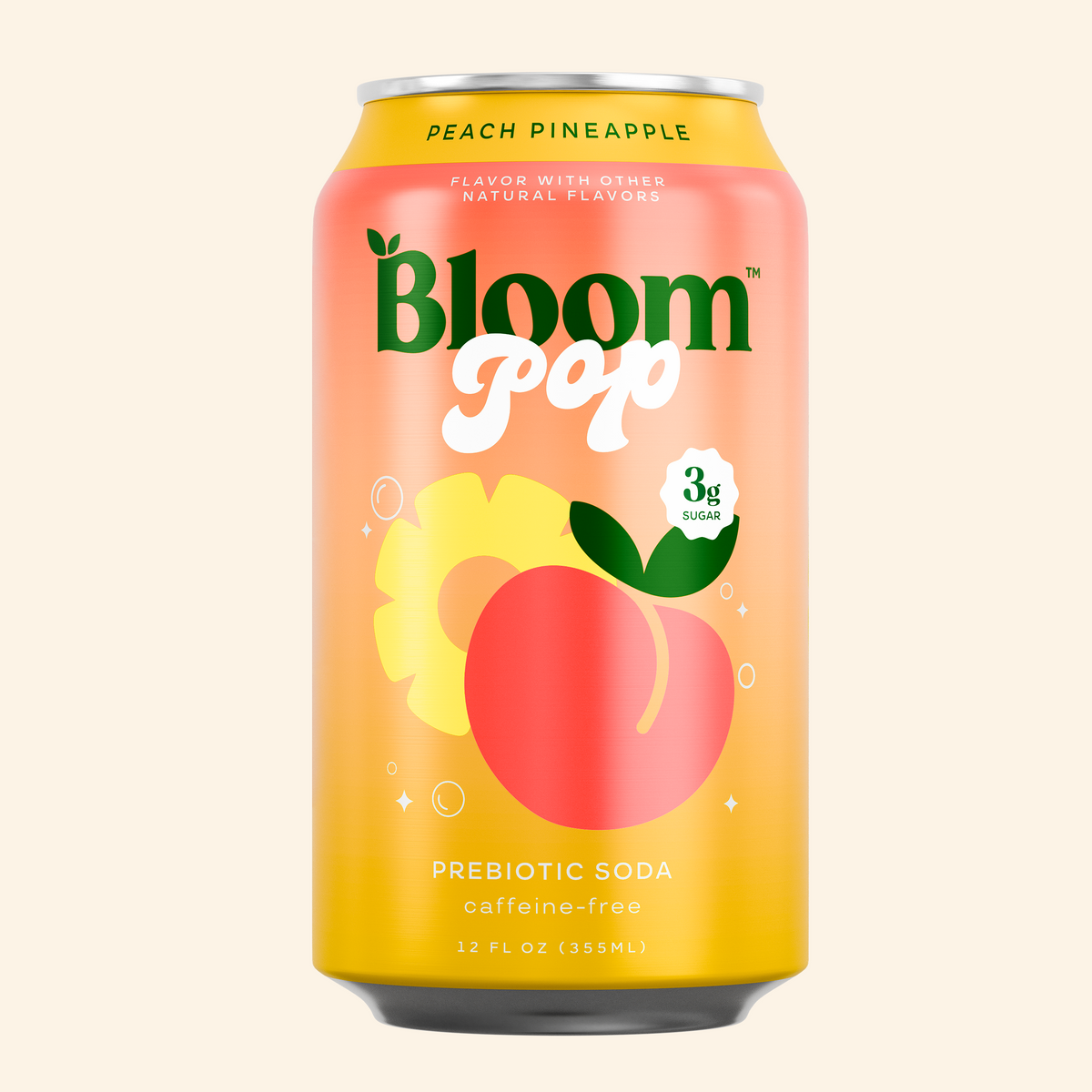 Bloom Pop™ Prebiotic Soda A Simple Take on Nutrition