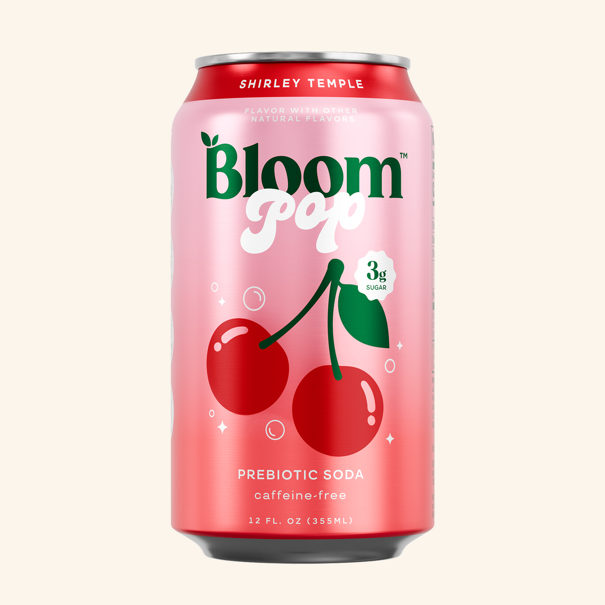 Bloom Pop™ Prebiotic Soda - Rocket Blast - 12 pack Nutrition Options for Everyday Plans
